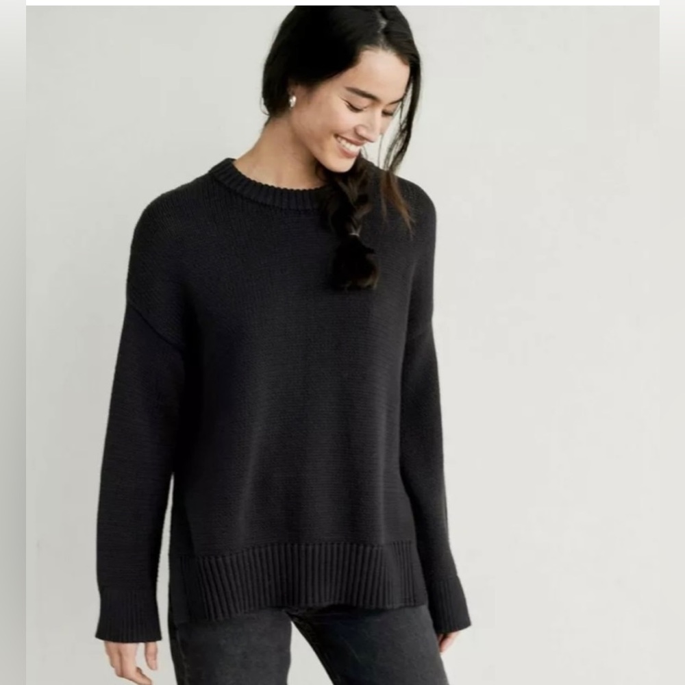Jenni Kayne Boyfriend Crewneck Sweater